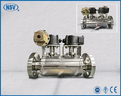 DN50-PN100 DBB Dvojitý kulový ventil